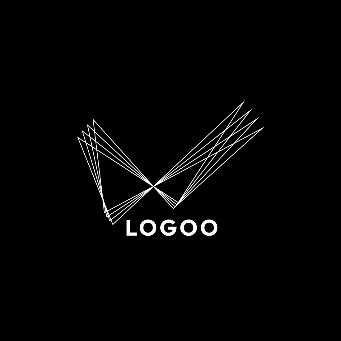 Sleek Line Art: General Logo Design Bundle preview image.