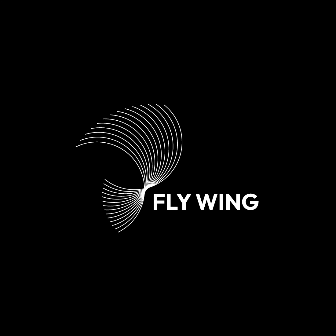 Line Art Traveling, Wings and Flying Logo Design Bundle preview image.