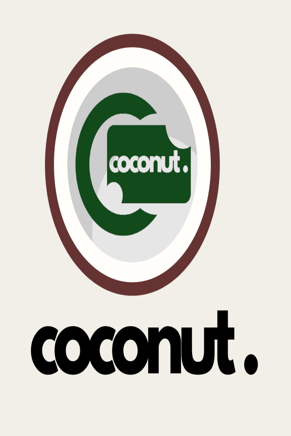 Coconut Logo: Professional Brand Identity Design pinterest preview image.