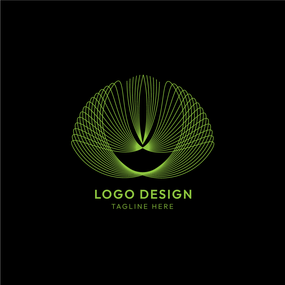 Line Art Nature & Beauty Logo Design Bundle preview image.