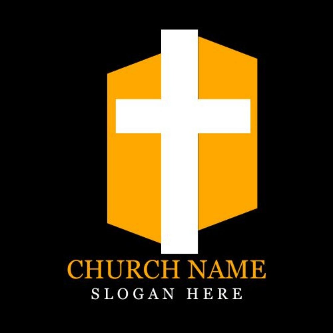 Church Logo Templates preview image.