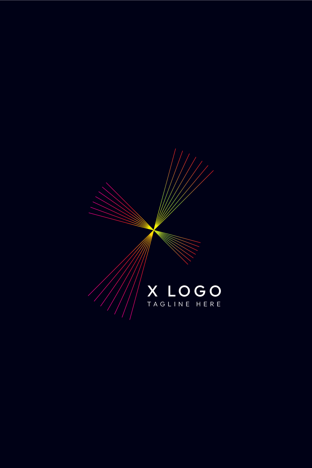 X Logo Design: Professional Logos for Every Industry pinterest preview image.