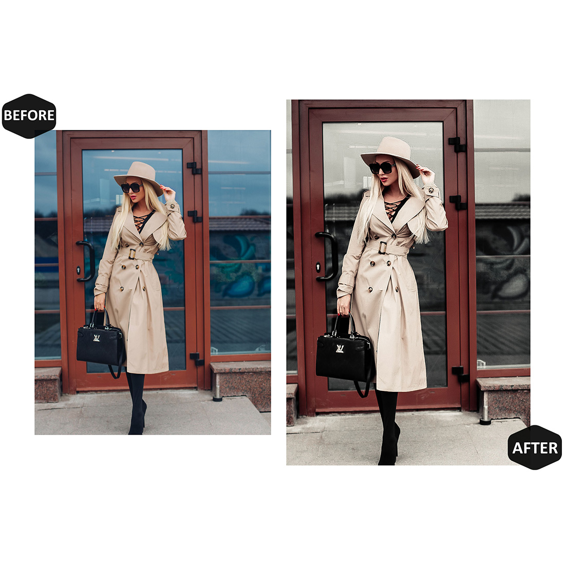 16 Trendy Hup Lightroom Presets, Luxury Mobile Preset, Bright Airy Desktop LR Filter DNG Lifestyle Theme For Blogger Portrait Instagram preview image.