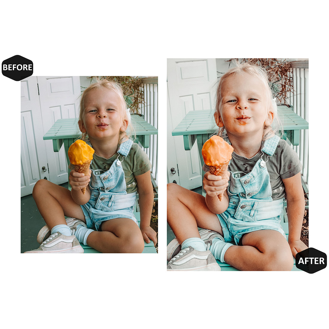 12 Lollipop Lightroom Presets, Bright Summer Mobile Preset, Travel Desktop LR Filter Lifestyle Theme For Blogger Portrait Instagram preview image.