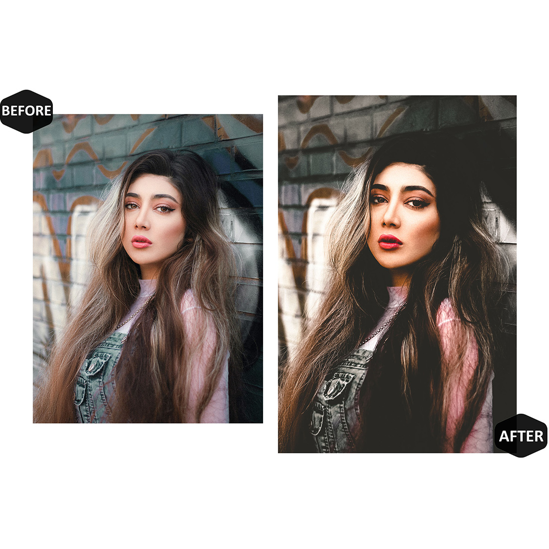 12 Street Styleee Lightroom Presets, Color Mobile Editing, Portrait Desktop LR Filter DNG Influencer Instagram Theme, Dark Hue, Blogger CC preview image.