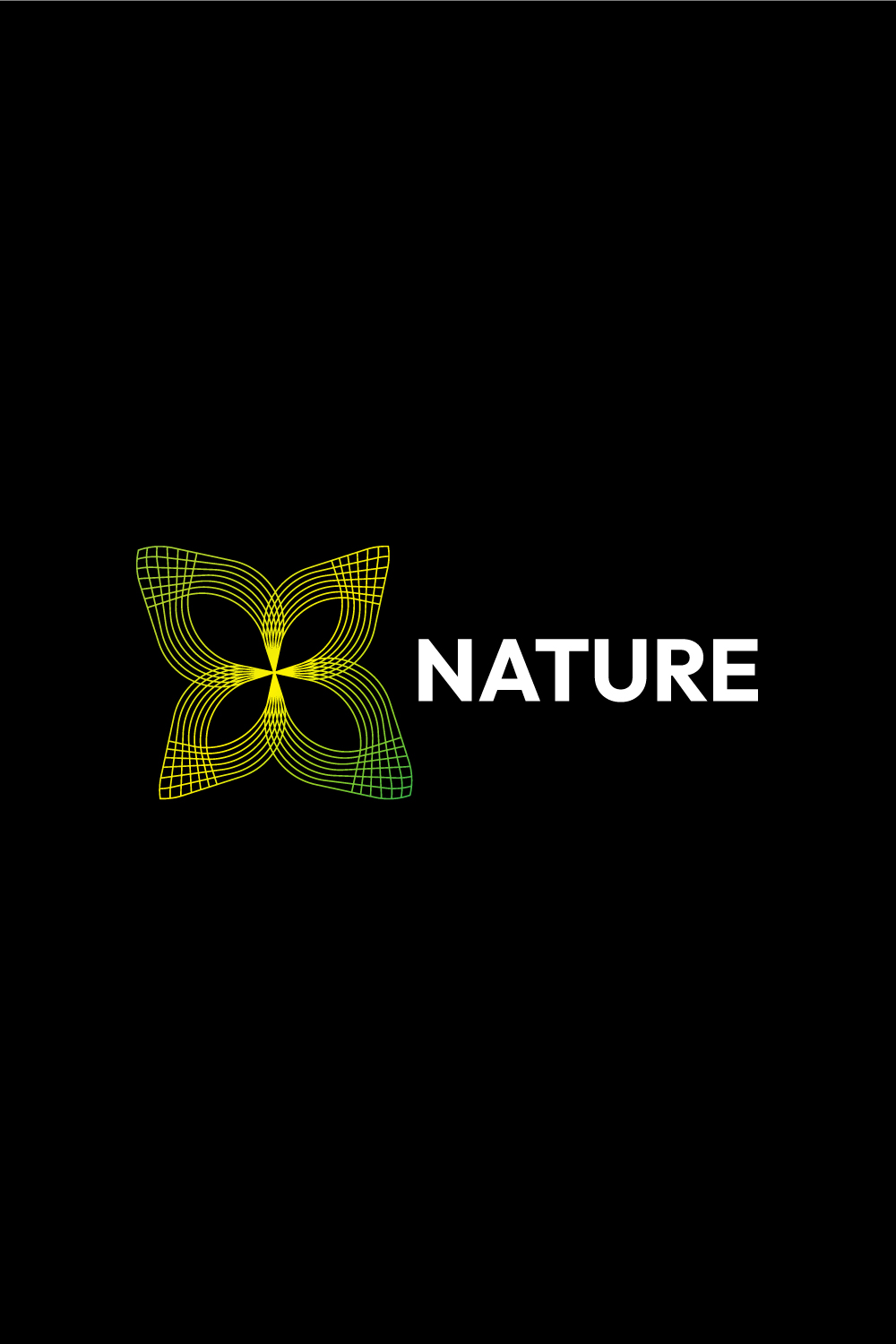 Line Art Nature, Food, and Leaf Logo Designs Bundle pinterest preview image.