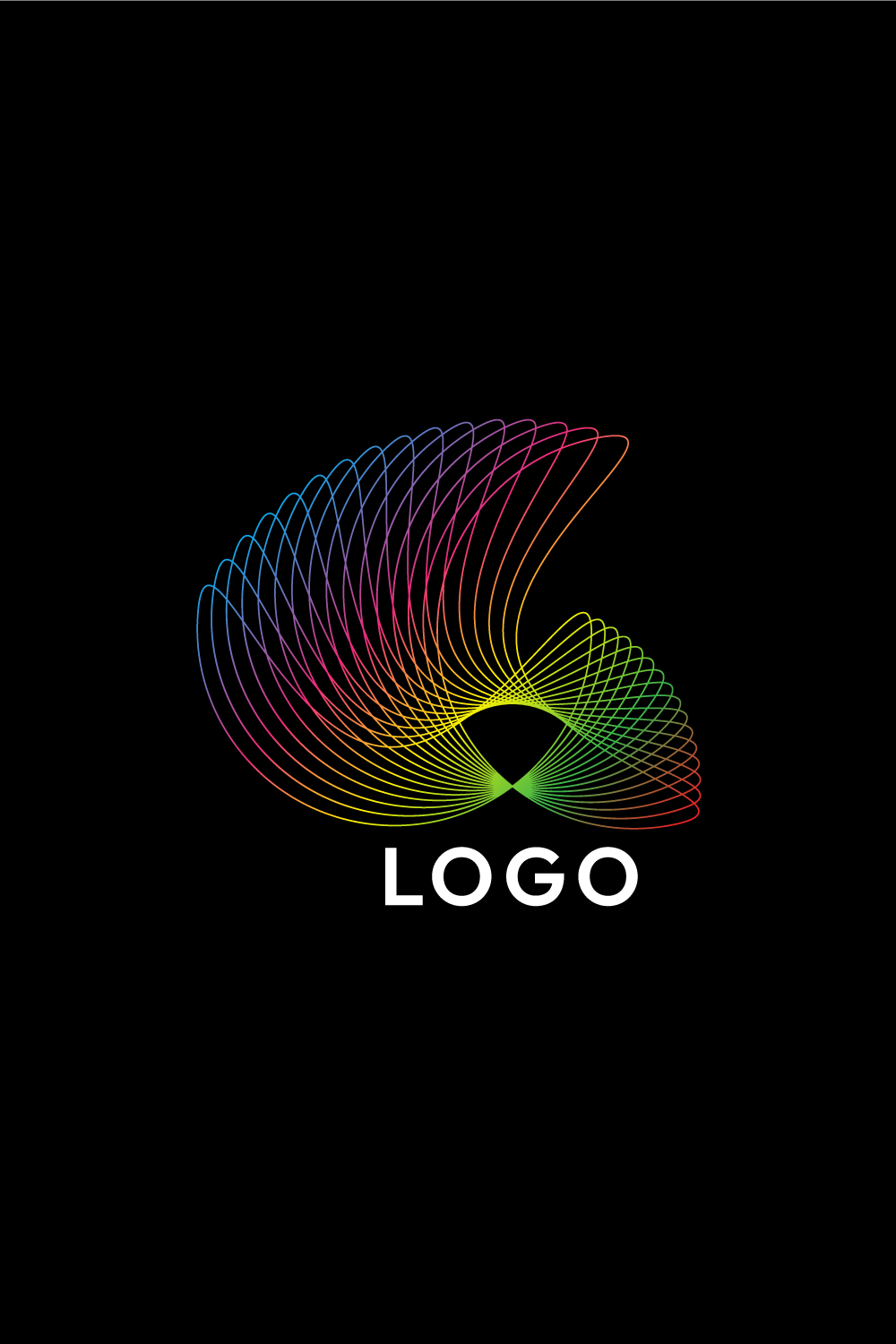 Elegant Line Art Logo Bundle: Timeless Designs for Every Brand pinterest preview image.
