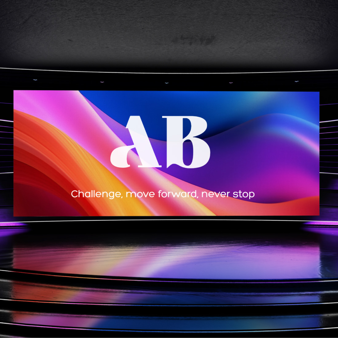 AB Letter Logo Template-Brand Identity preview image.