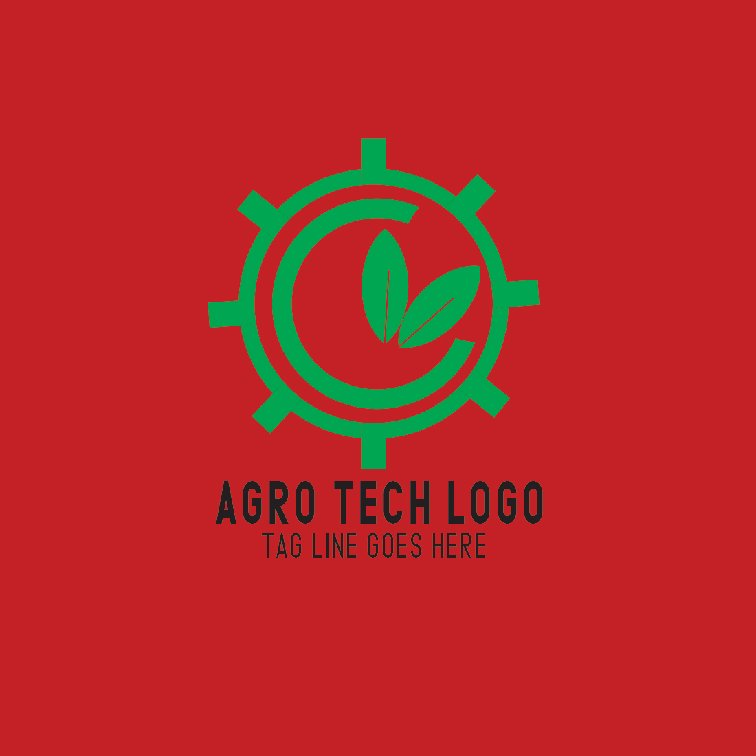 THREE AGRICULTURE LOGOS AND AGGROTECH LOGOS preview image.