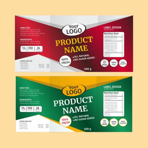 Product Label Design - MasterBundles