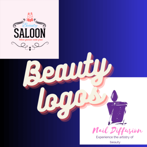 Beauty saloon logos cover image.