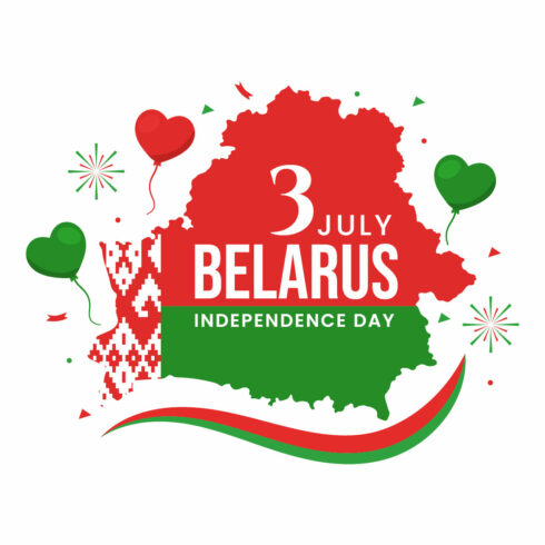 12 Belarus Independence Day Illustration cover image.