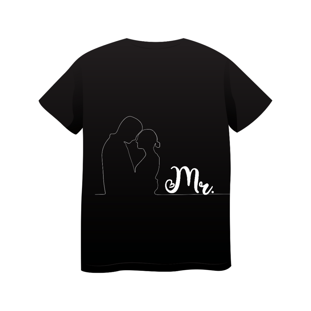 Mr and Mrs Tshirt - MasterBundles