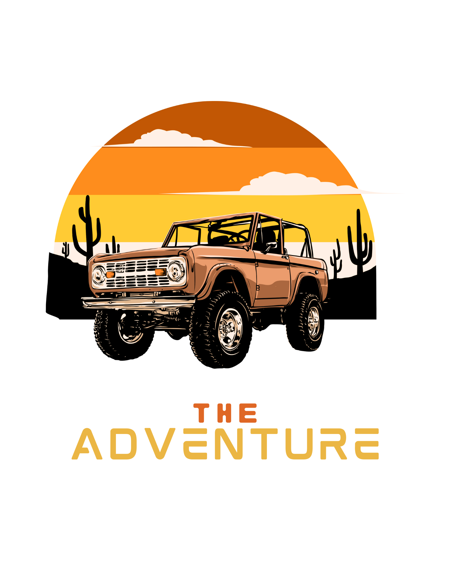 black yellow simple minimalist the adventure t shirt 507