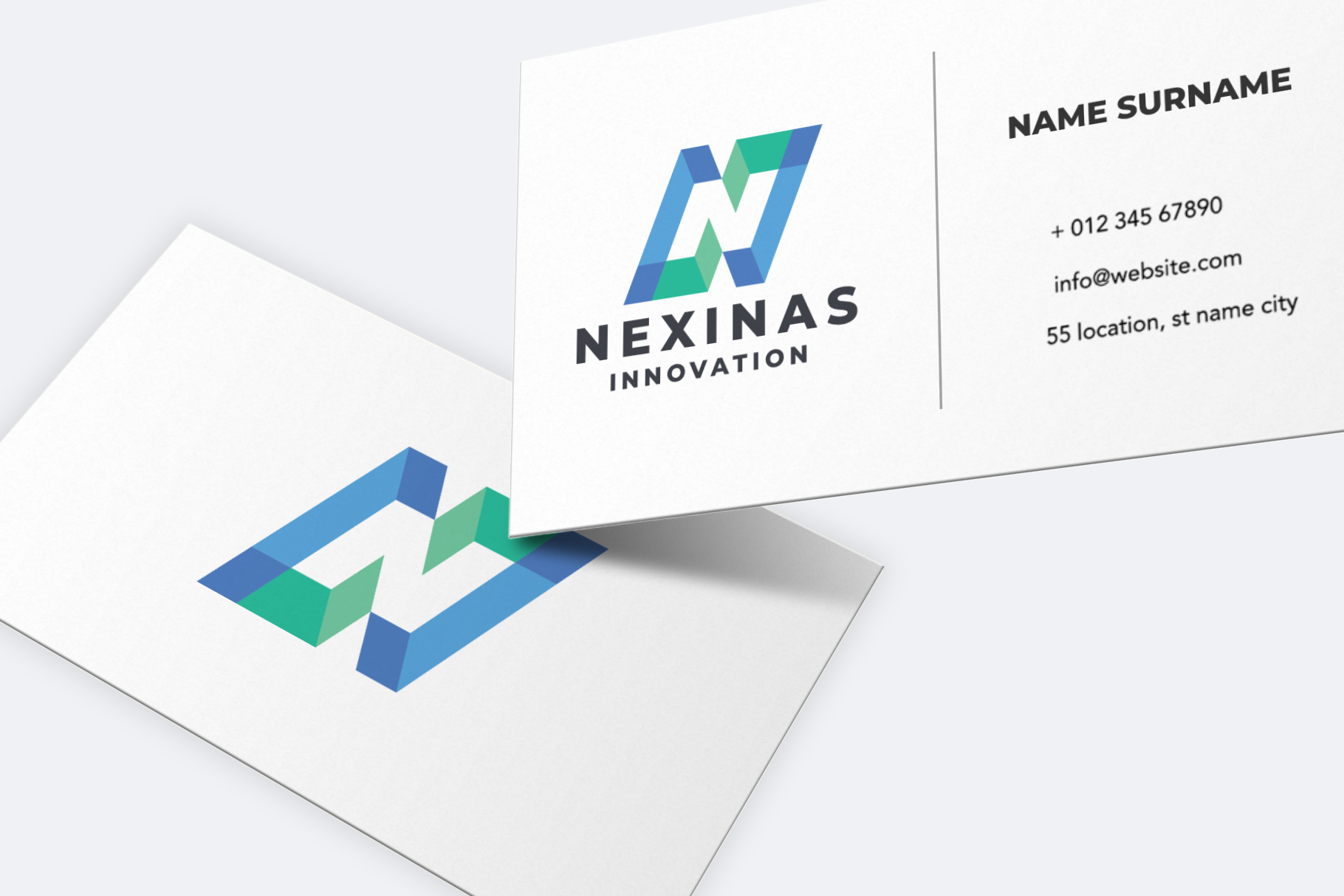 business card mockup 165