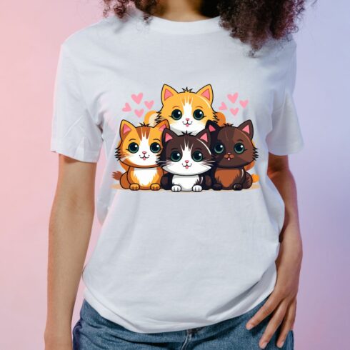 Cute cats design cover image.