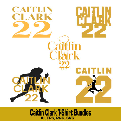 caitlin clark t-shirt Design Bundles cover image.