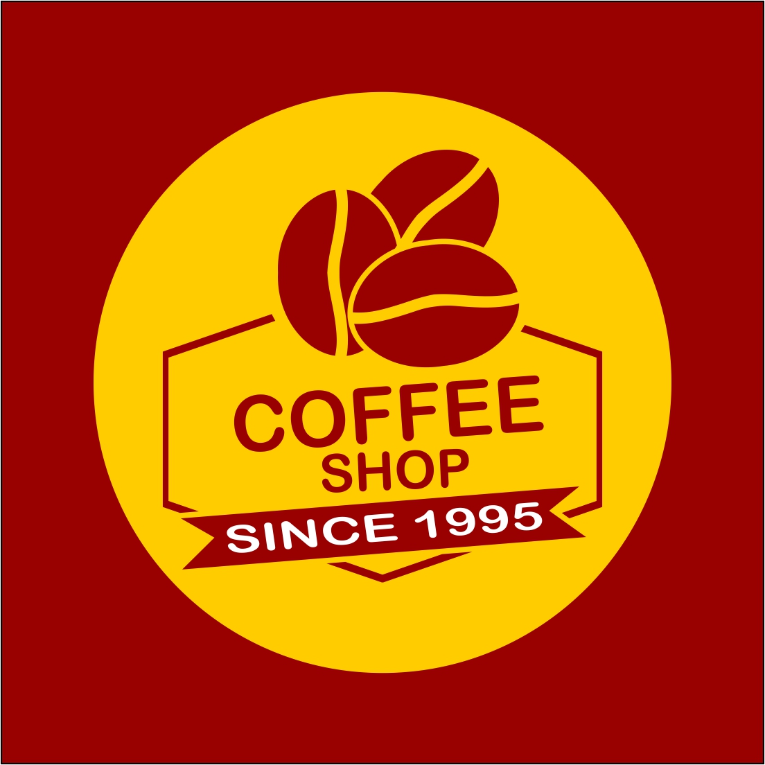 Simple and Modern Logo Design for Coffee Shop preview image.