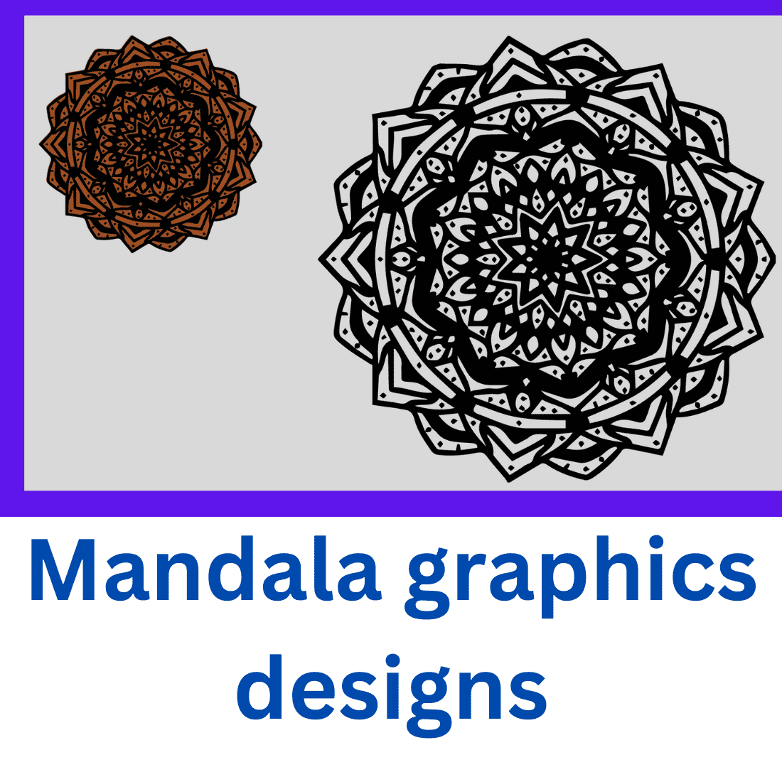 Mandala Graphic Designs " Bundle of 20 designs" preview image.