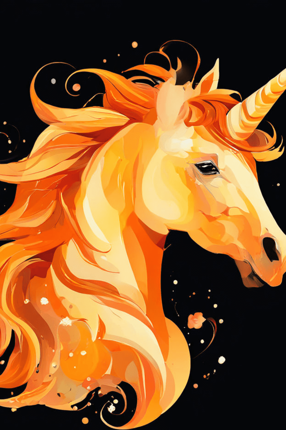 Unicorn clip art designs [ Bundle of 25 designs ] pinterest preview image.