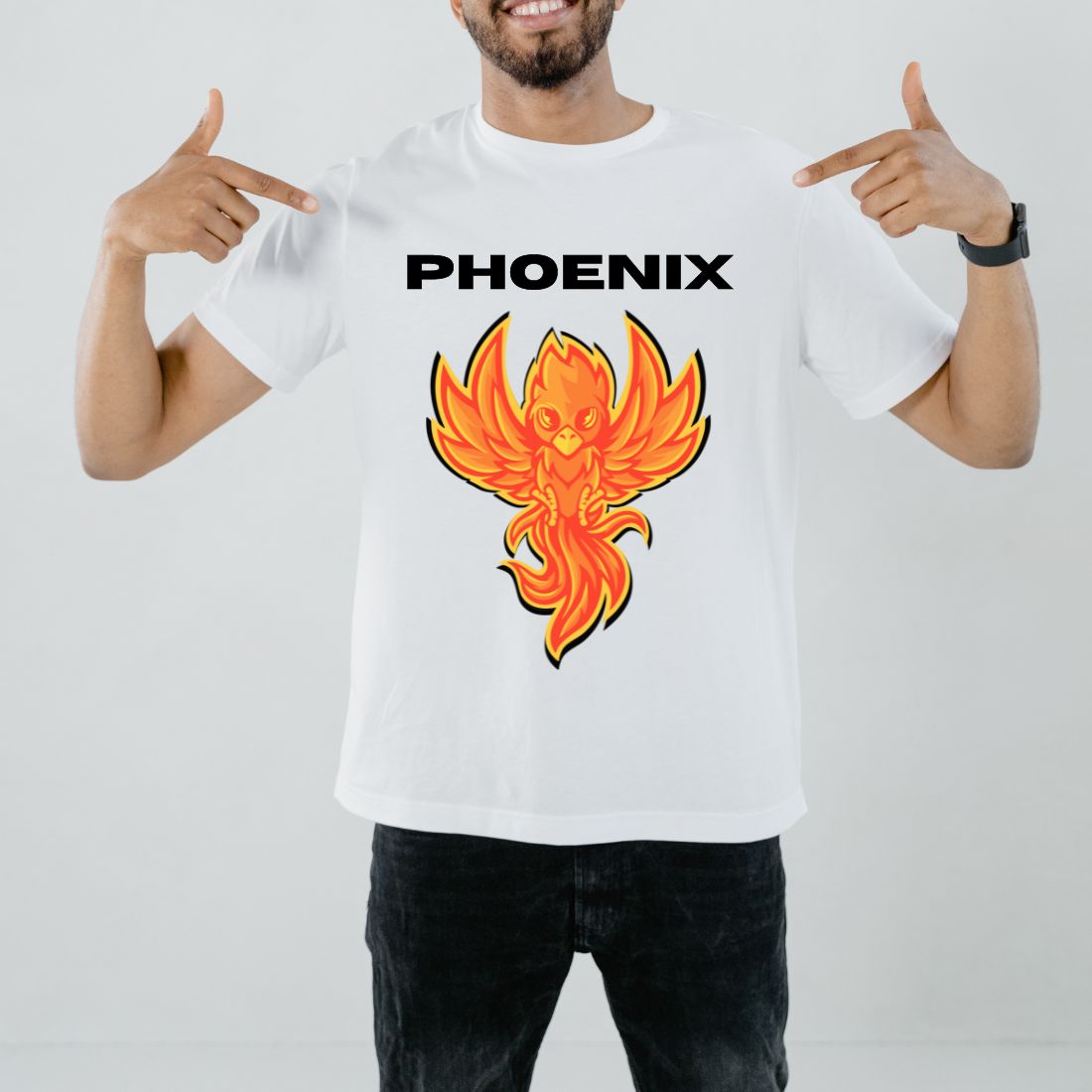 Phoenix Bird design preview image.