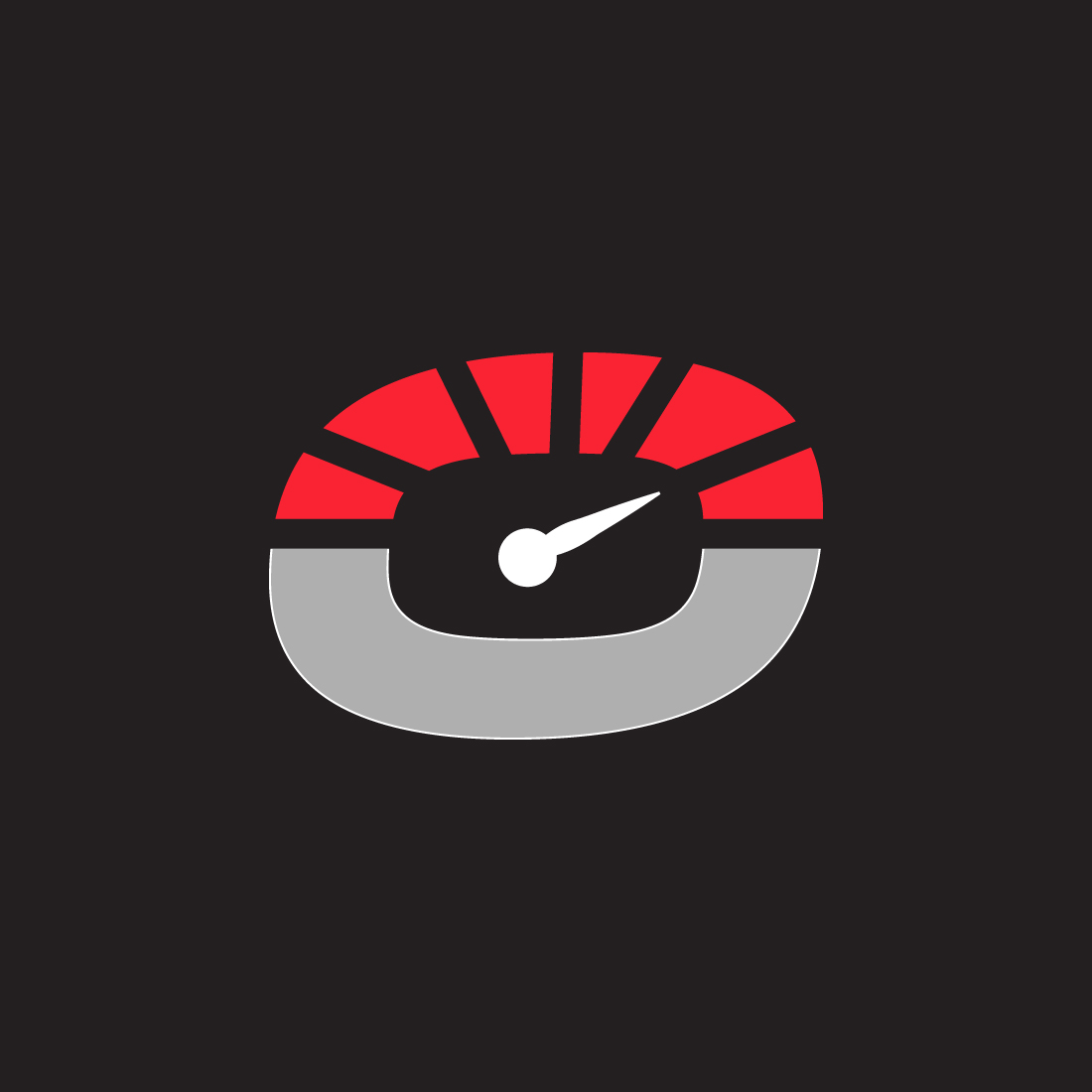O Speed Logo design preview image.