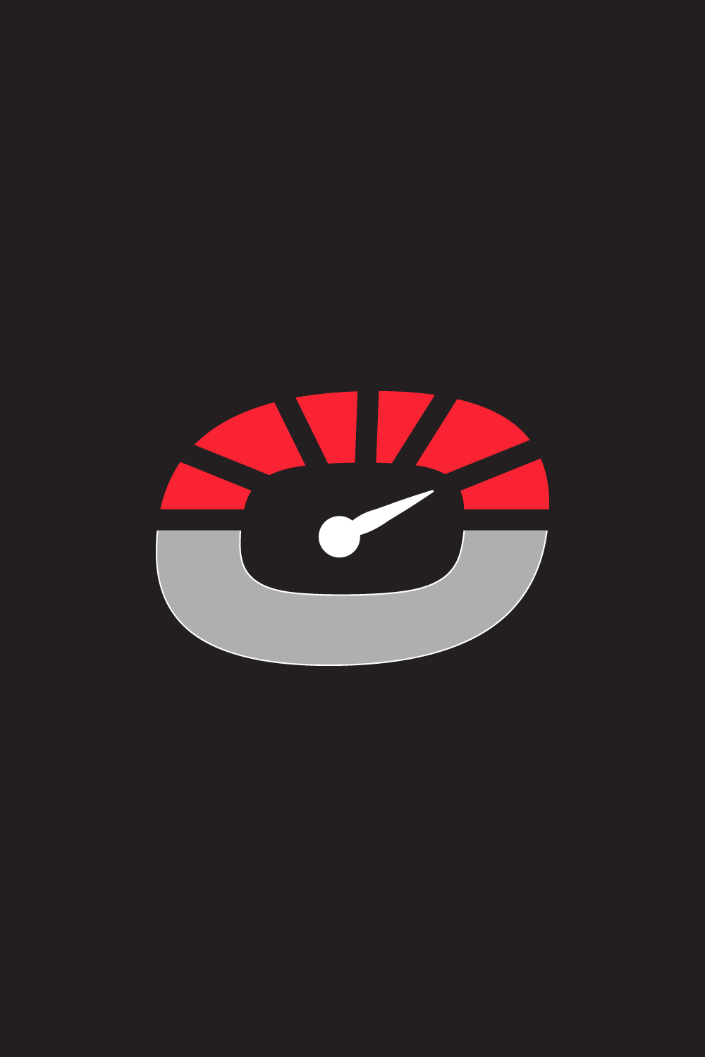O Speed Logo design pinterest preview image.