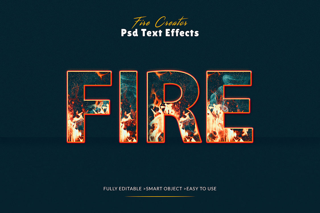 fire text effects 10 530