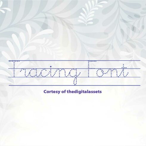 TracingFont | Type Fonts | TTF cover image.