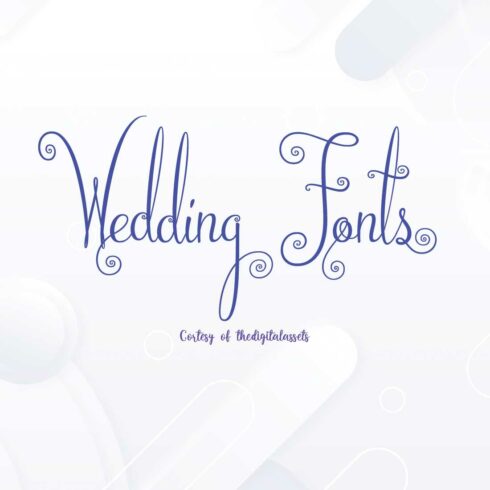 Weddingfonts | Type Fonts | TTF cover image.