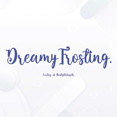 DreamyFrosting Fonts | ttf cover image.