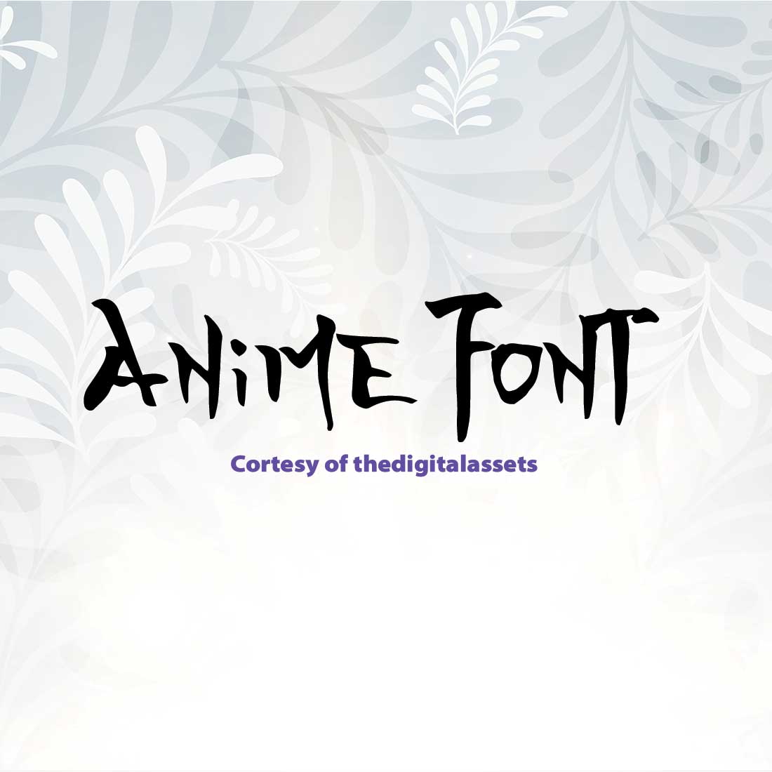 Anime Font | Best for Antinational movies | TTF cover image.
