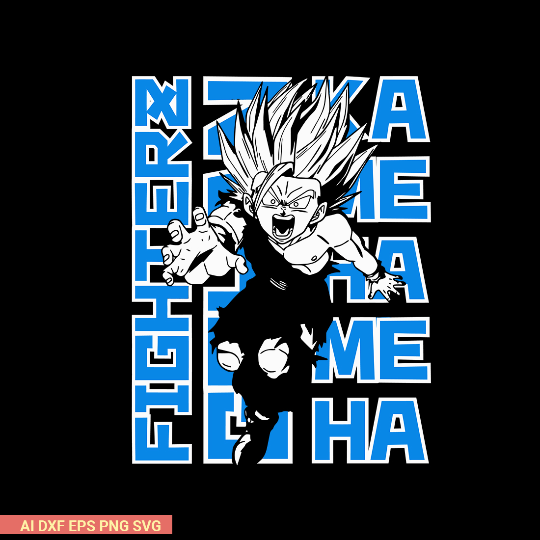 Goku vegeta dragon ball z - Unlock Vibrant Sublimation Designs preview image.