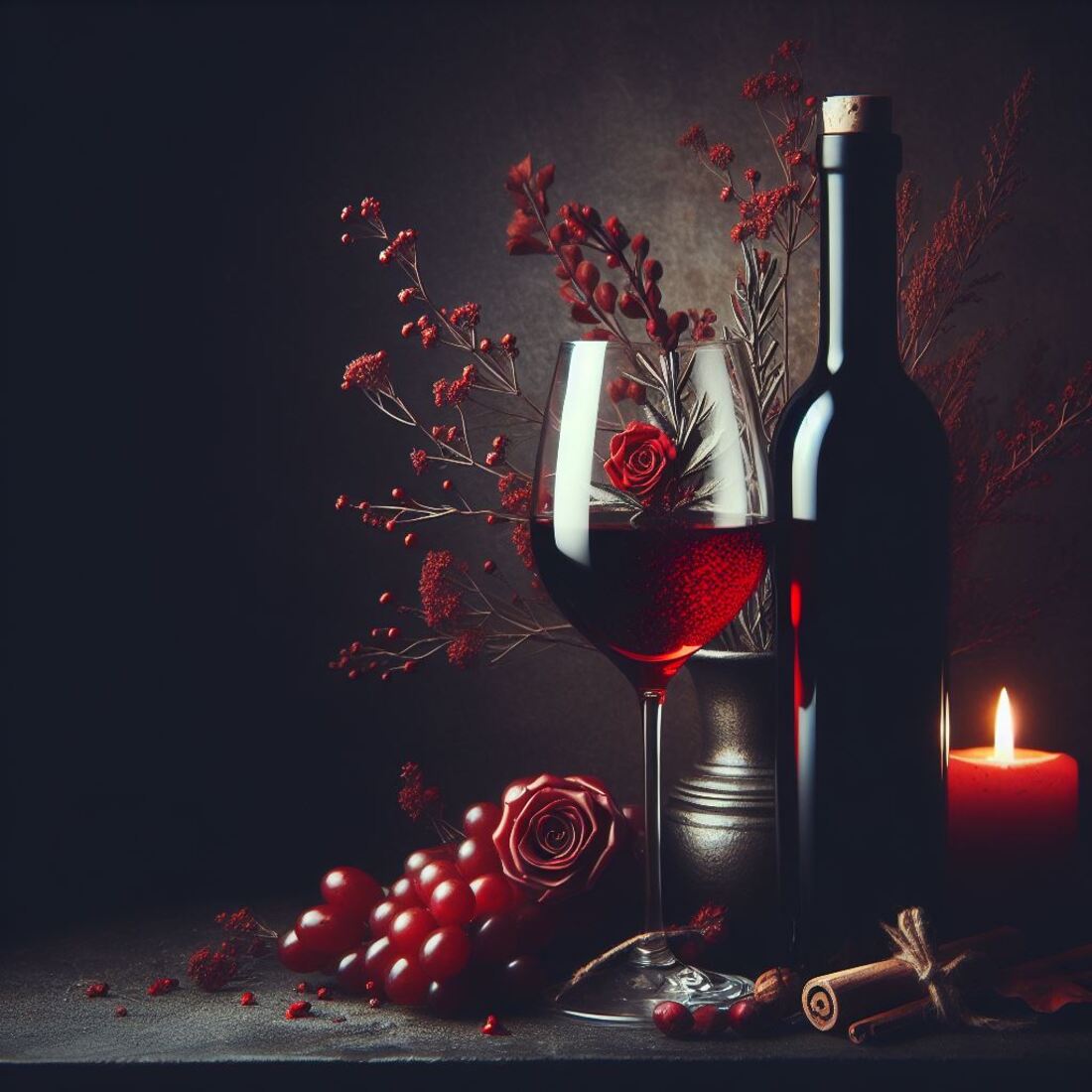 RED WINE (7D) Realistic style 1754 cover image.