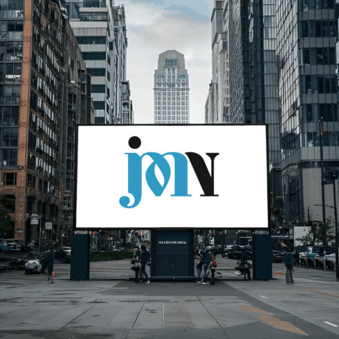 JMN Letter Logo Template-Brand Identity cover image.