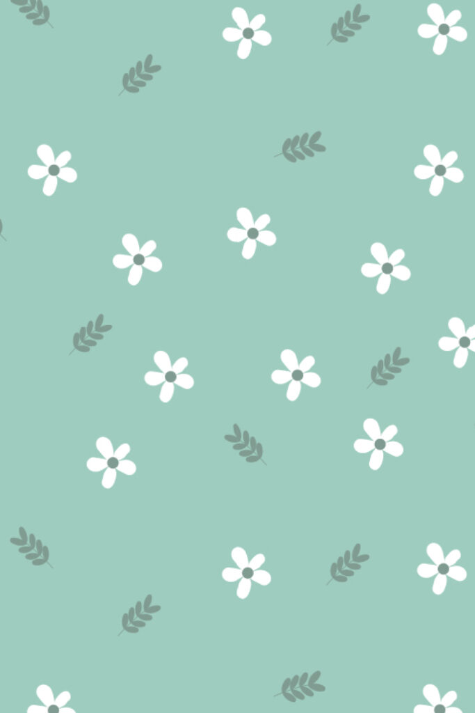 VECTOR FLOWER SEAMLESS PATTERN DESIGN - MasterBundles