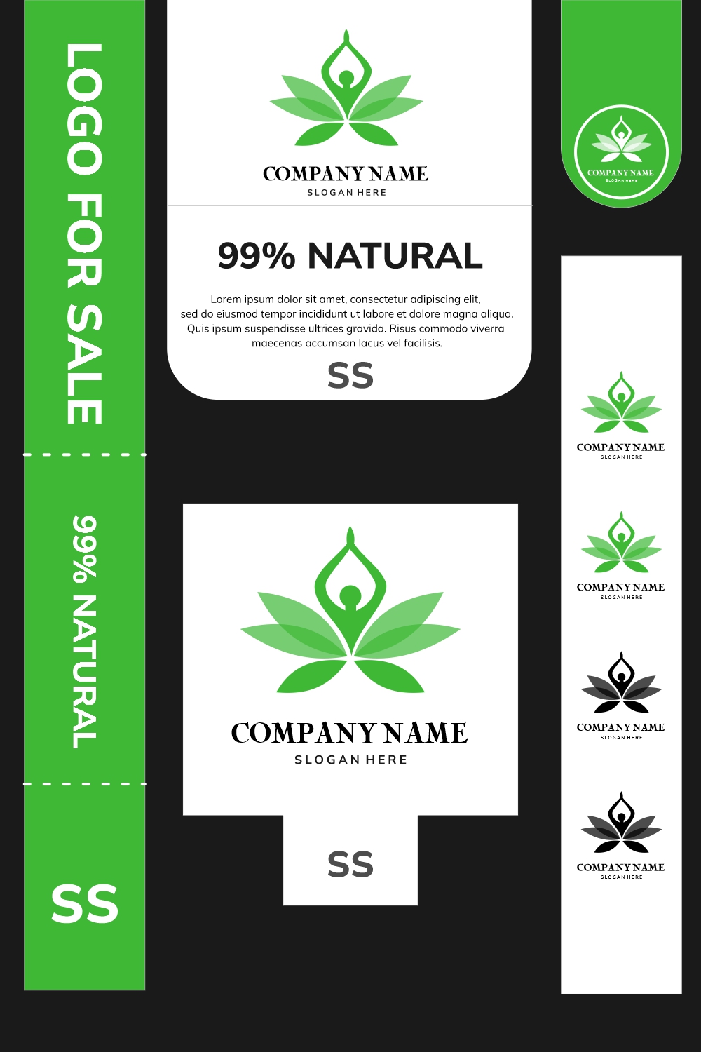 NATURE LOGO pinterest preview image.
