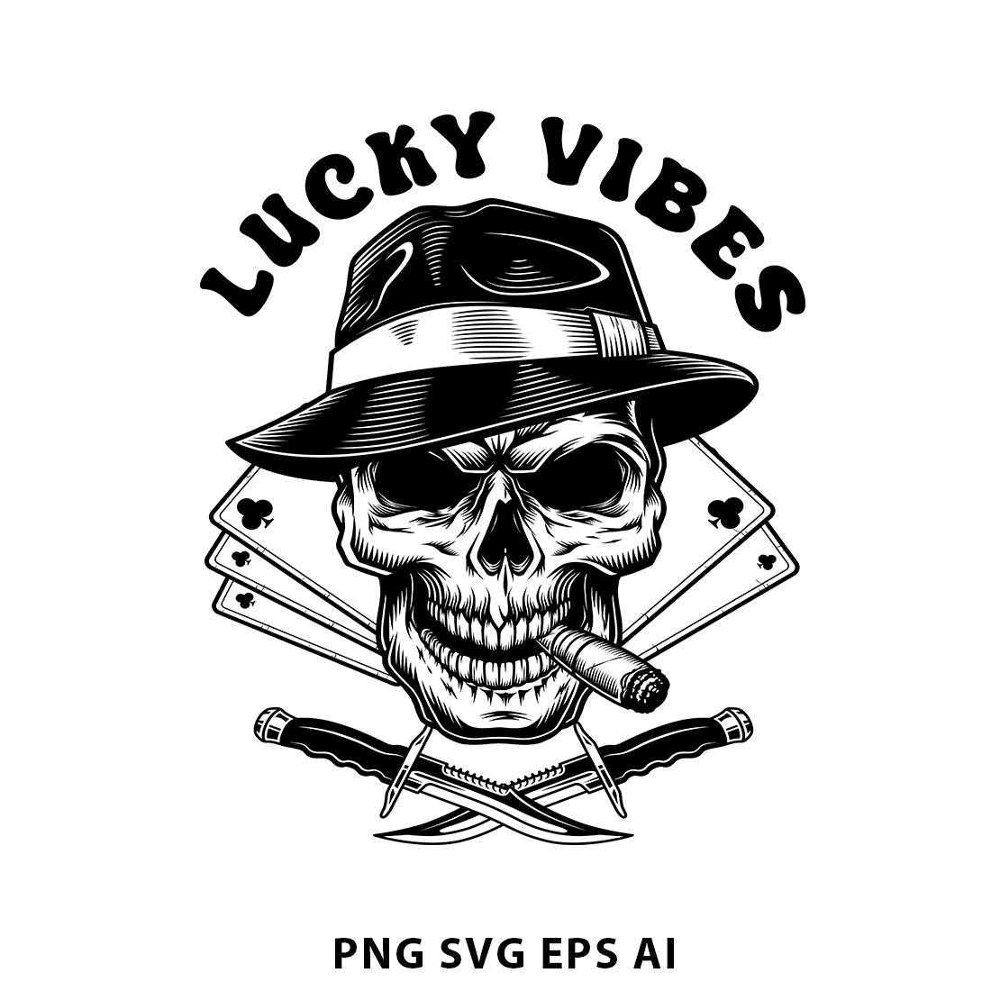 Lucky Vibes PNG, Patrick's Day For Boy Girl Kids preview image.