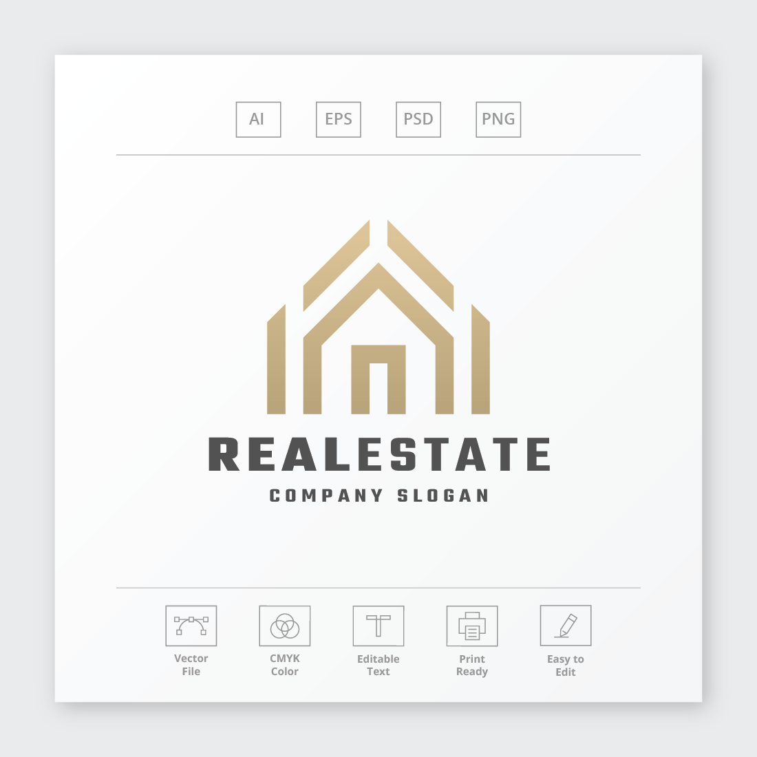 Real Estate Property Logo preview image.