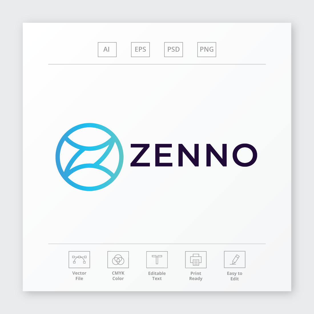 Zenno Letter Z Logo preview image.