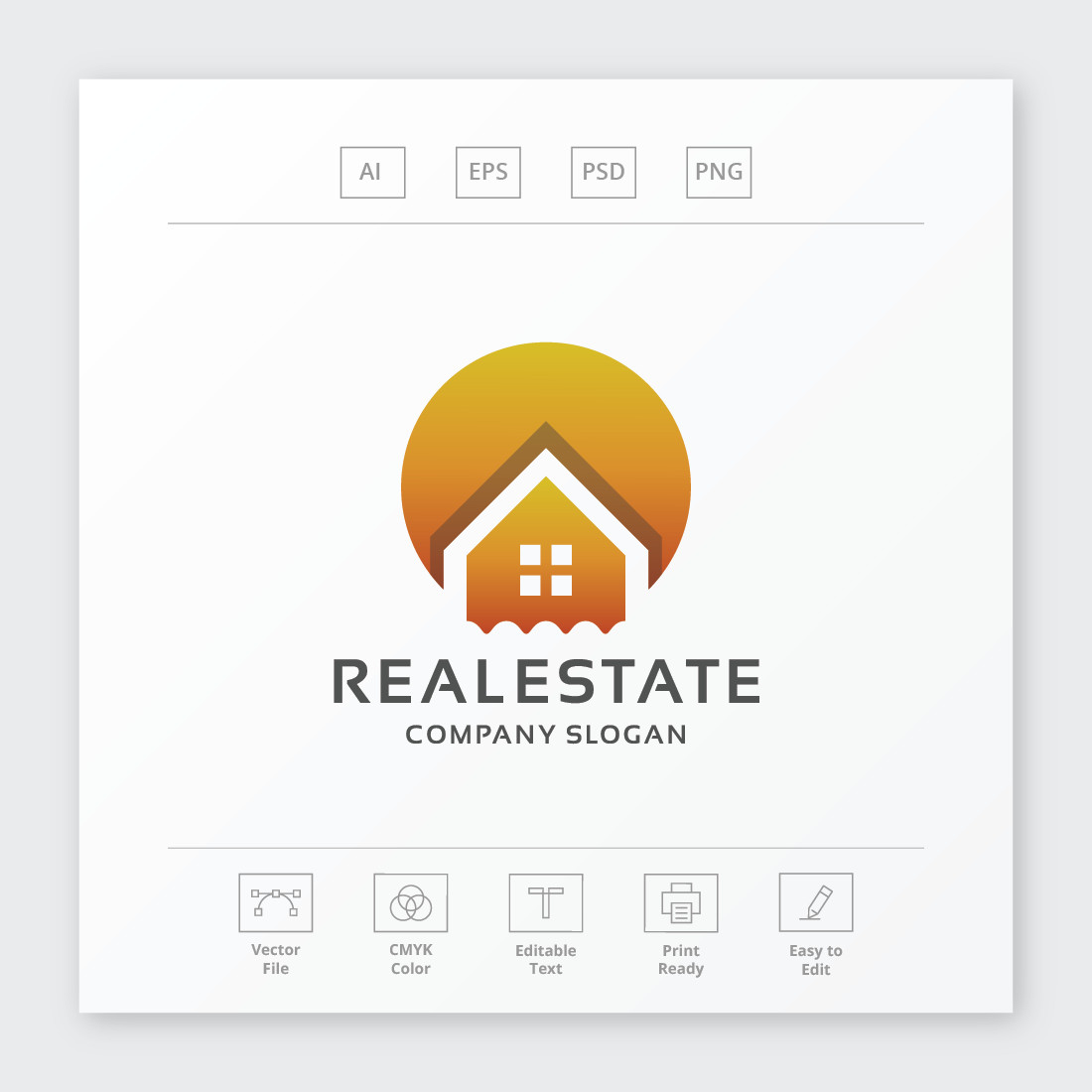 Sun Real Estate Logo preview image.