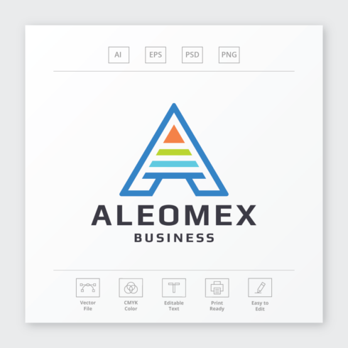 Aleomex Letter A Logo cover image.