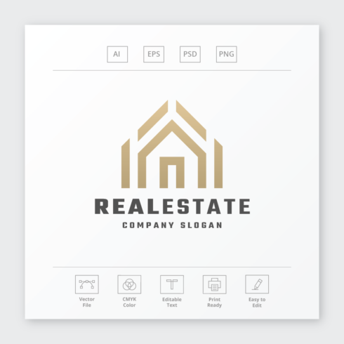 Real Estate Property Logo cover image.