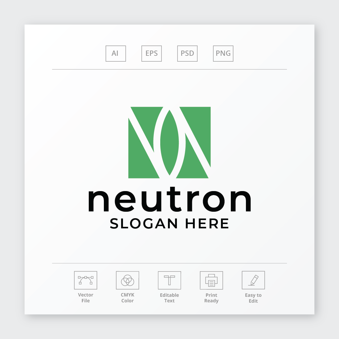 Neutron Letter N Logo preview image.