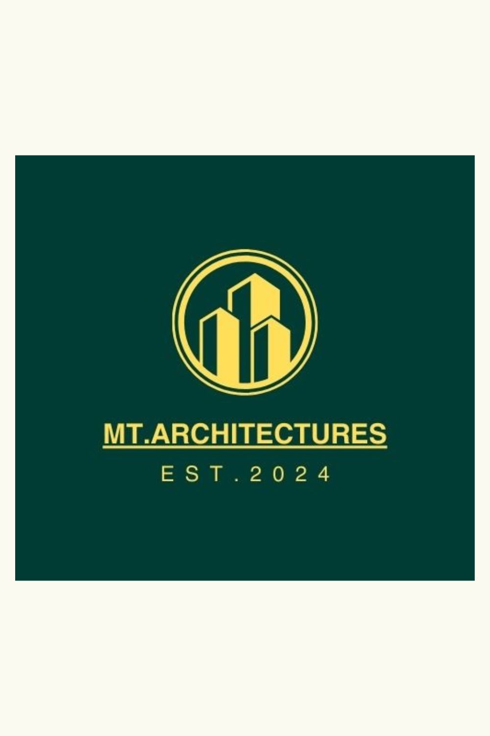 Architectural Firm Logo Templates pinterest preview image.