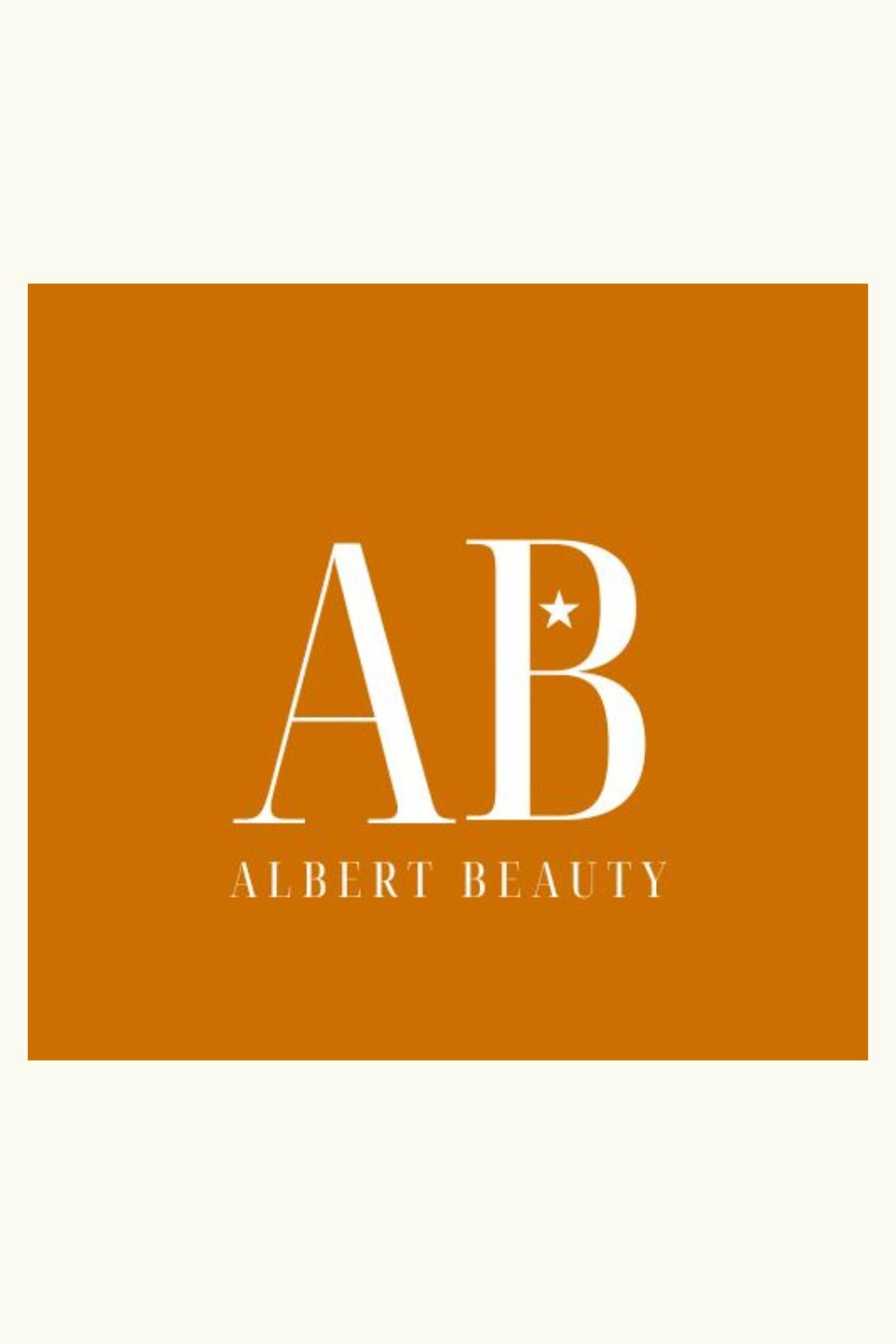 Customizable Beauty Brand Logo Templates pinterest preview image.