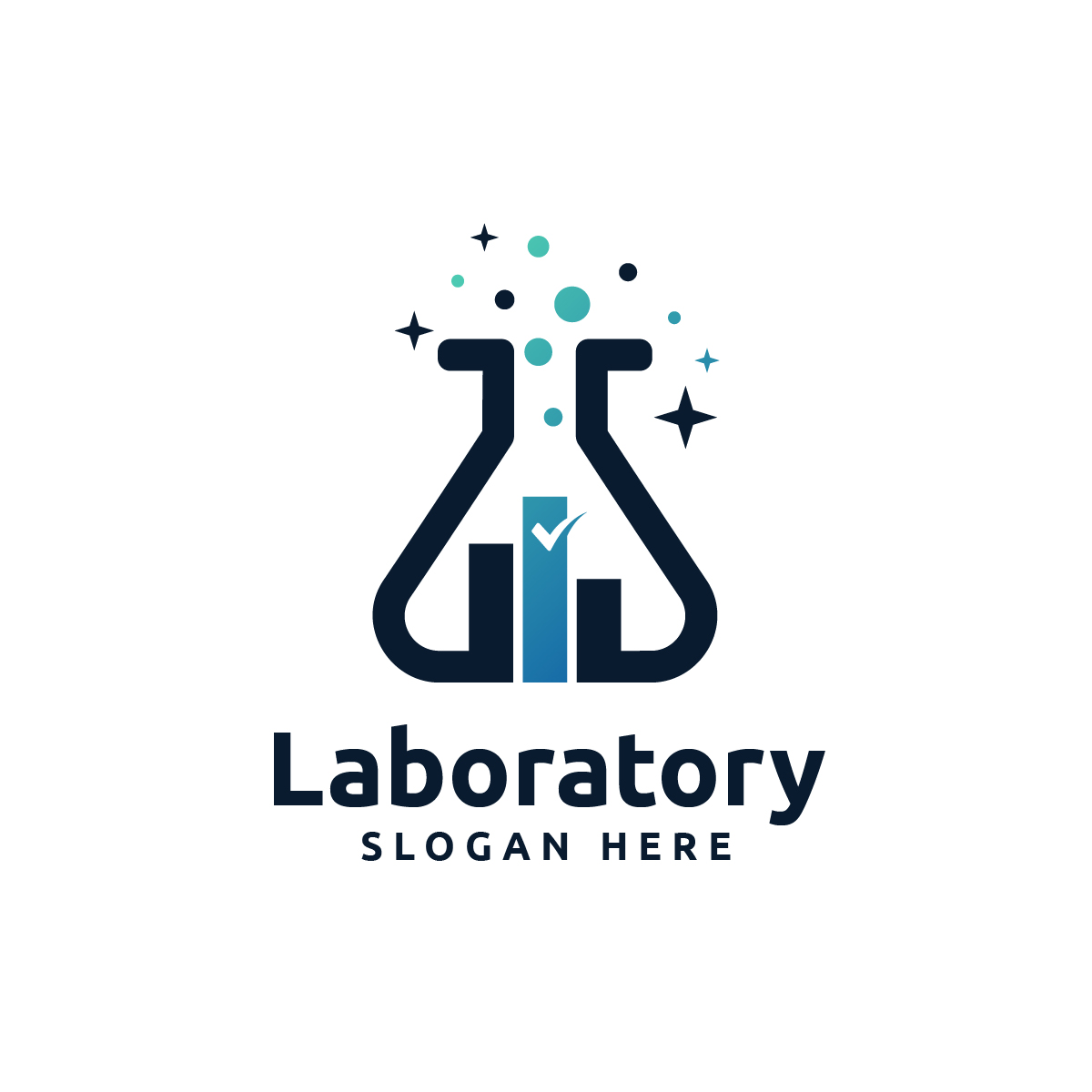 modern laboratory logo 03 666
