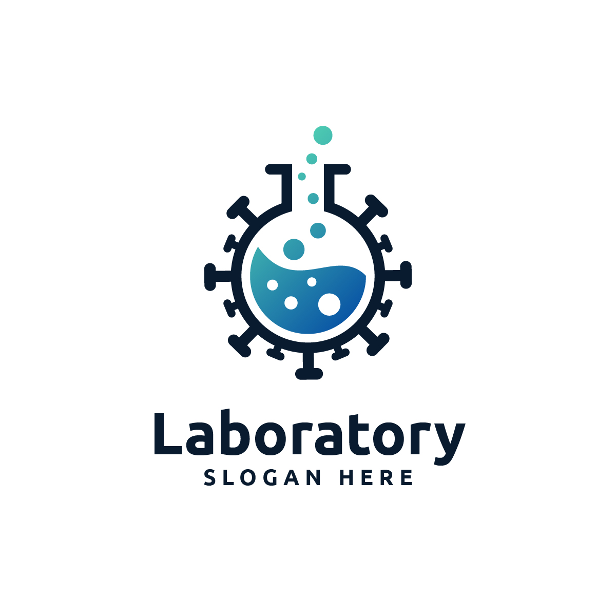 modern laboratory logo 07 774
