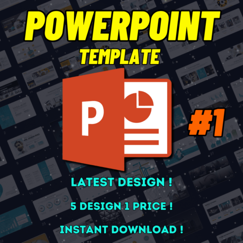 Powerpoint Templates #1 cover image.