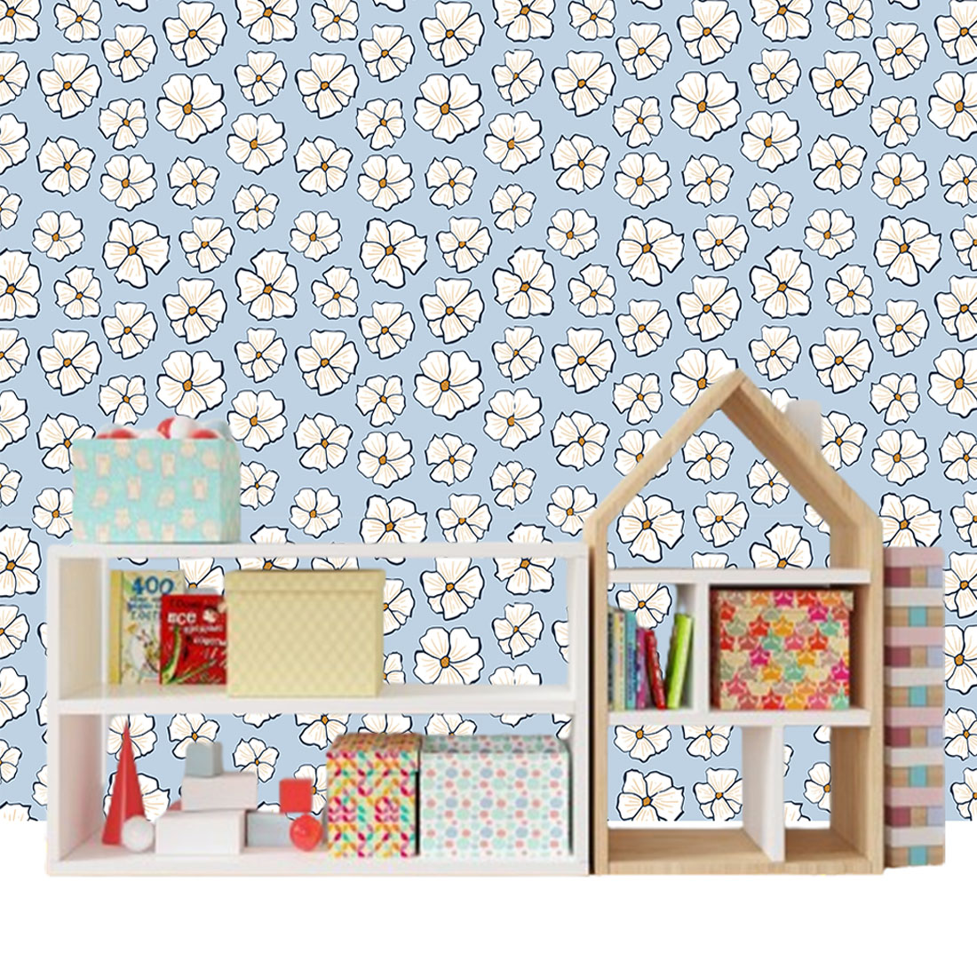 WhimsyWalls: Transform Your Kid's World with Enchanting Wallpaper Designs! preview image.